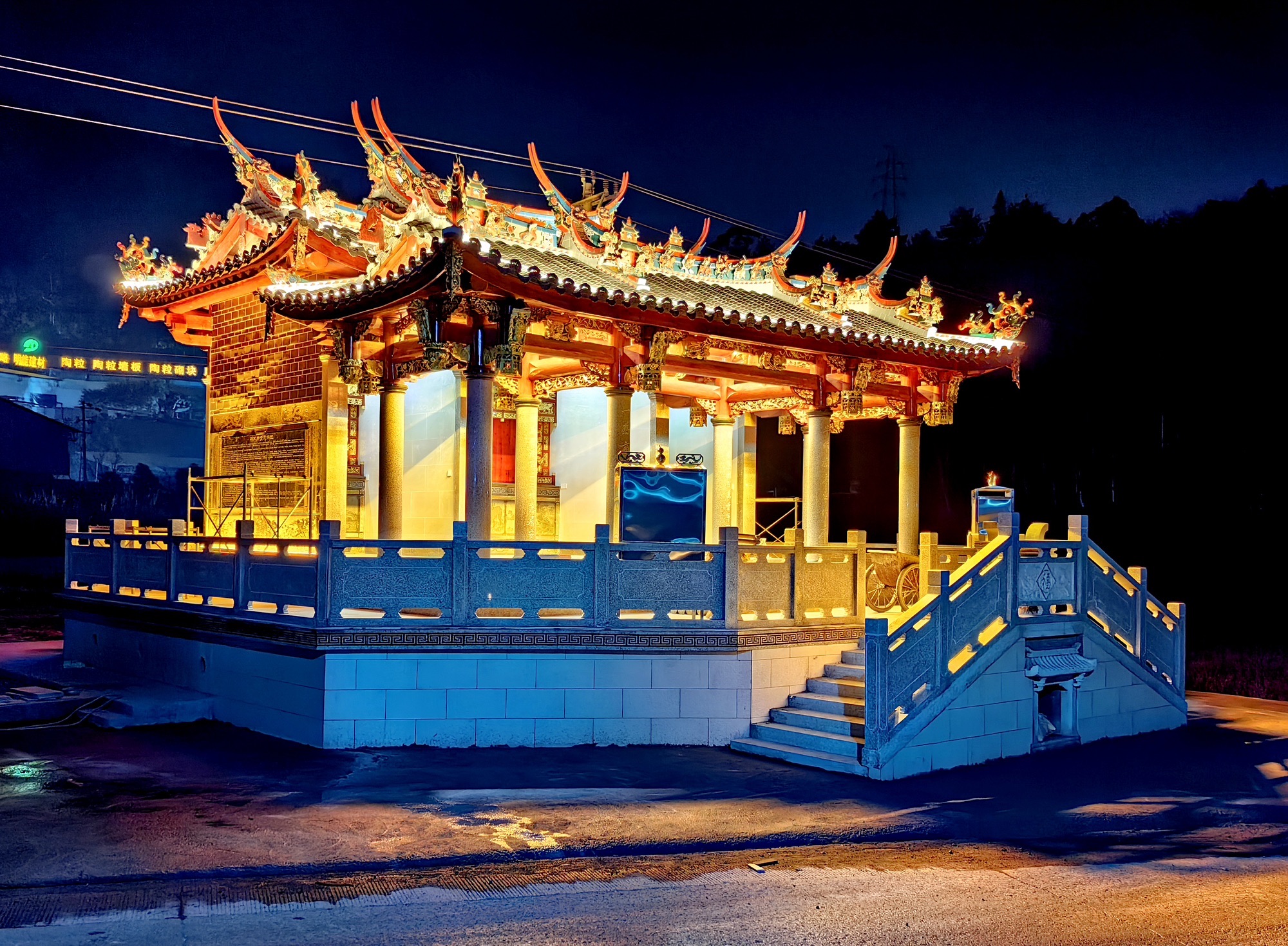 崎濑将军庙实景照片
