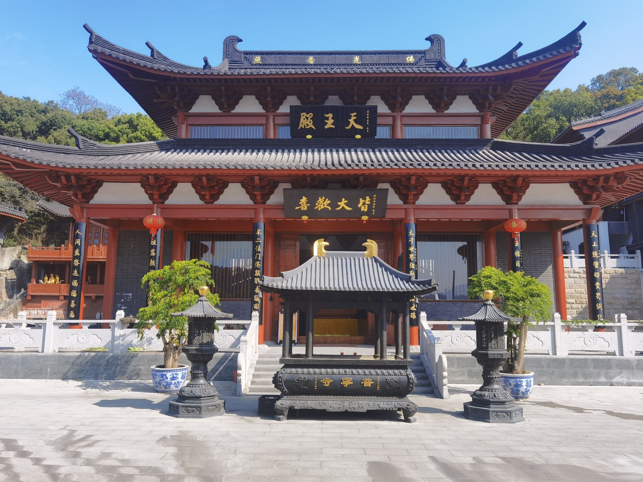 普宁寺实景照片