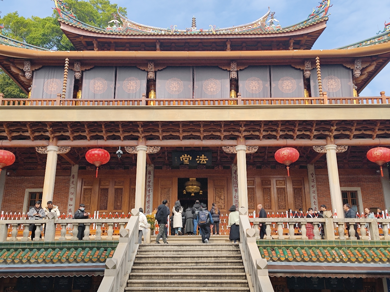 南普陀寺-法堂实景照片
