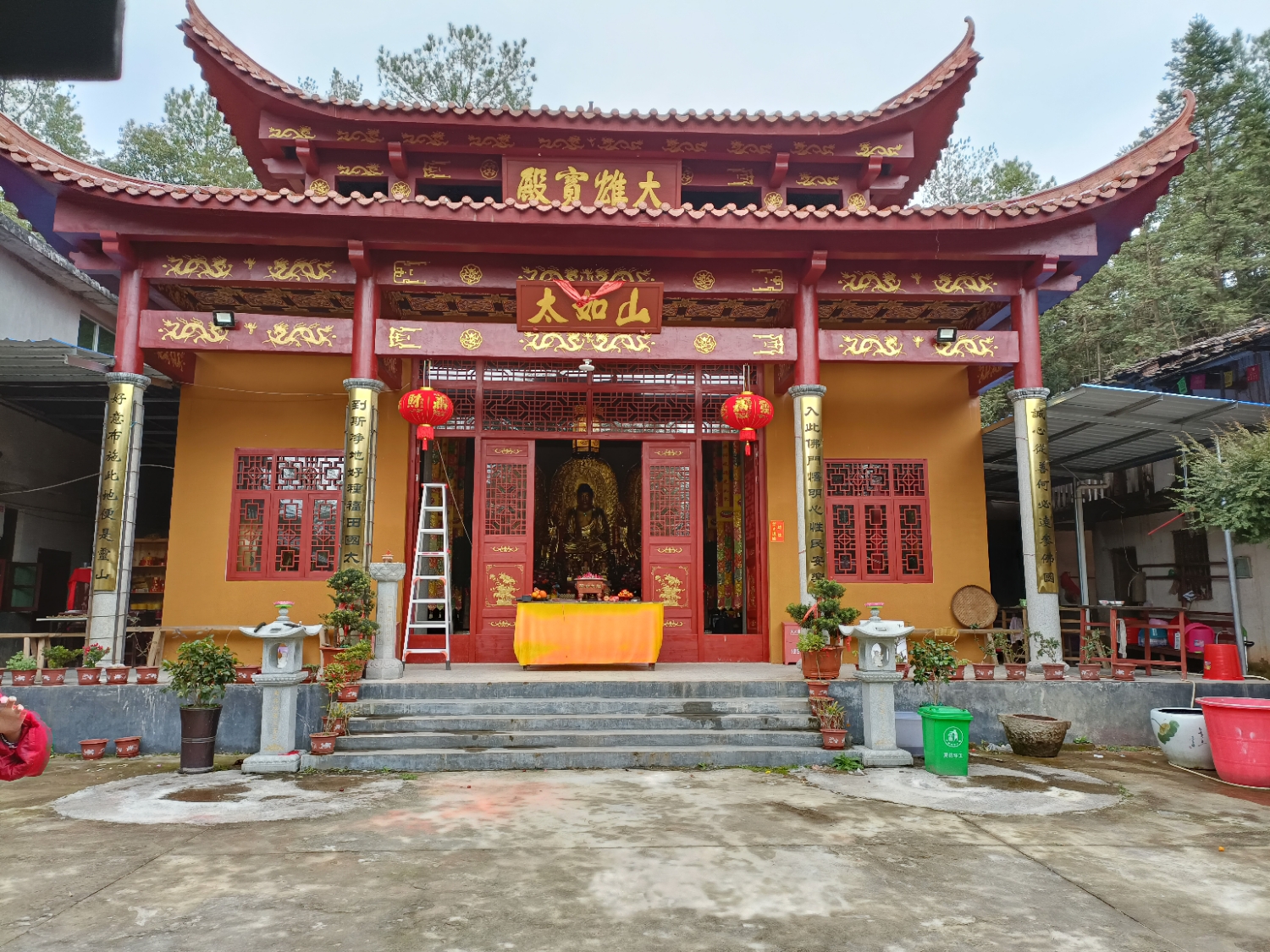 宁化太如山寺实景照片