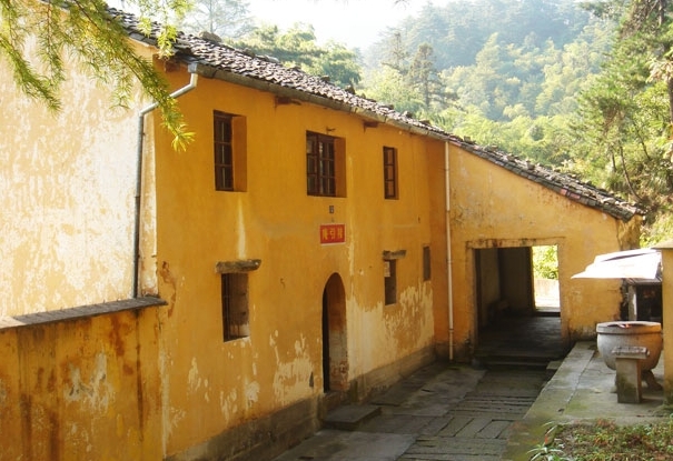 九华山风景区-接引庵实景照片