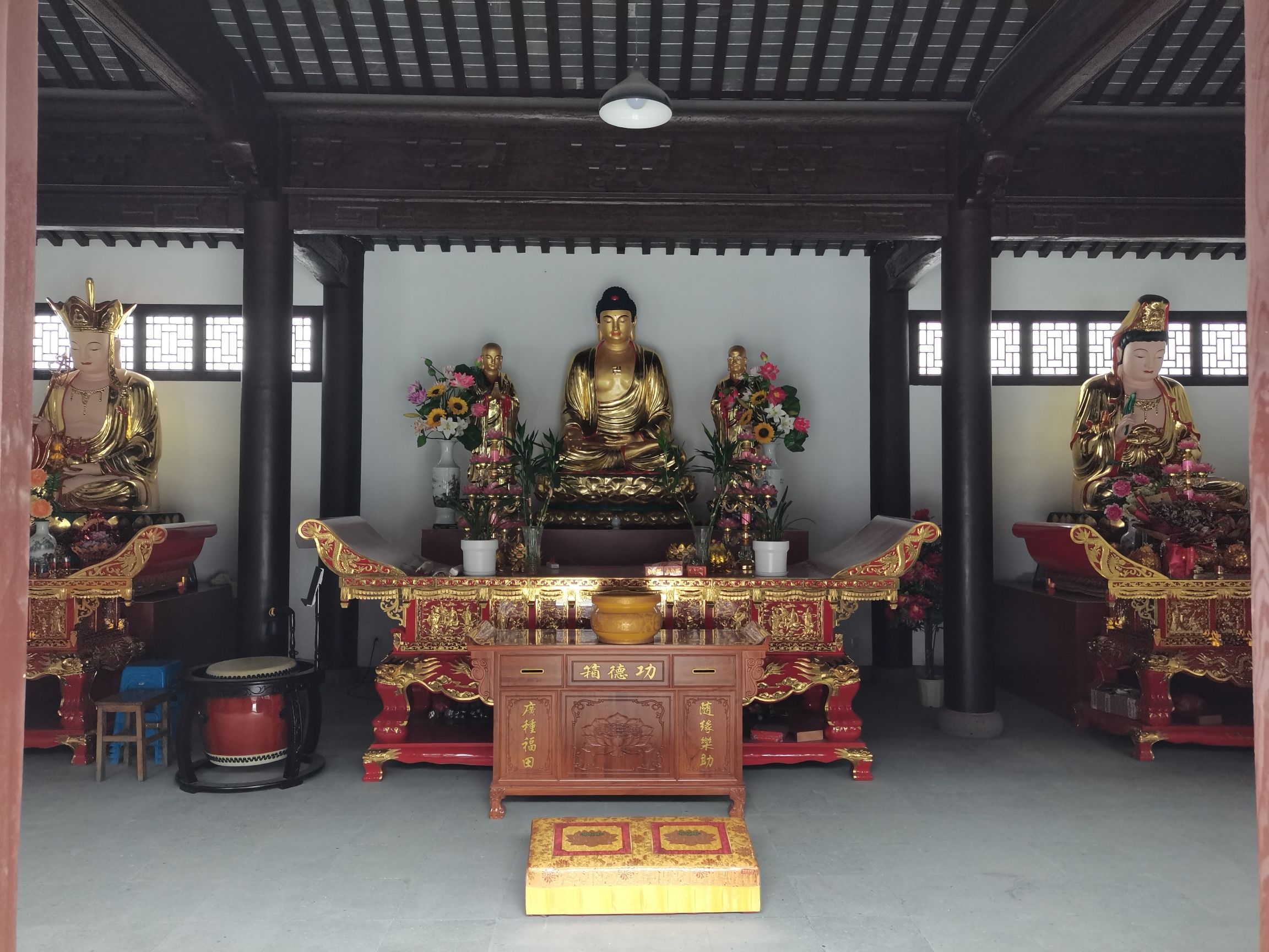 蟹墩寺实景照片