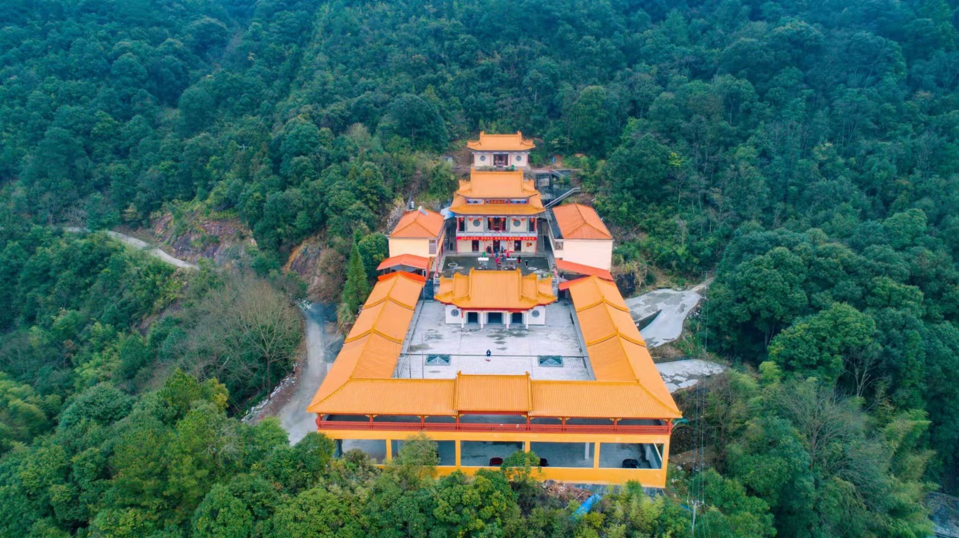 清流南极山云海寺实景照片