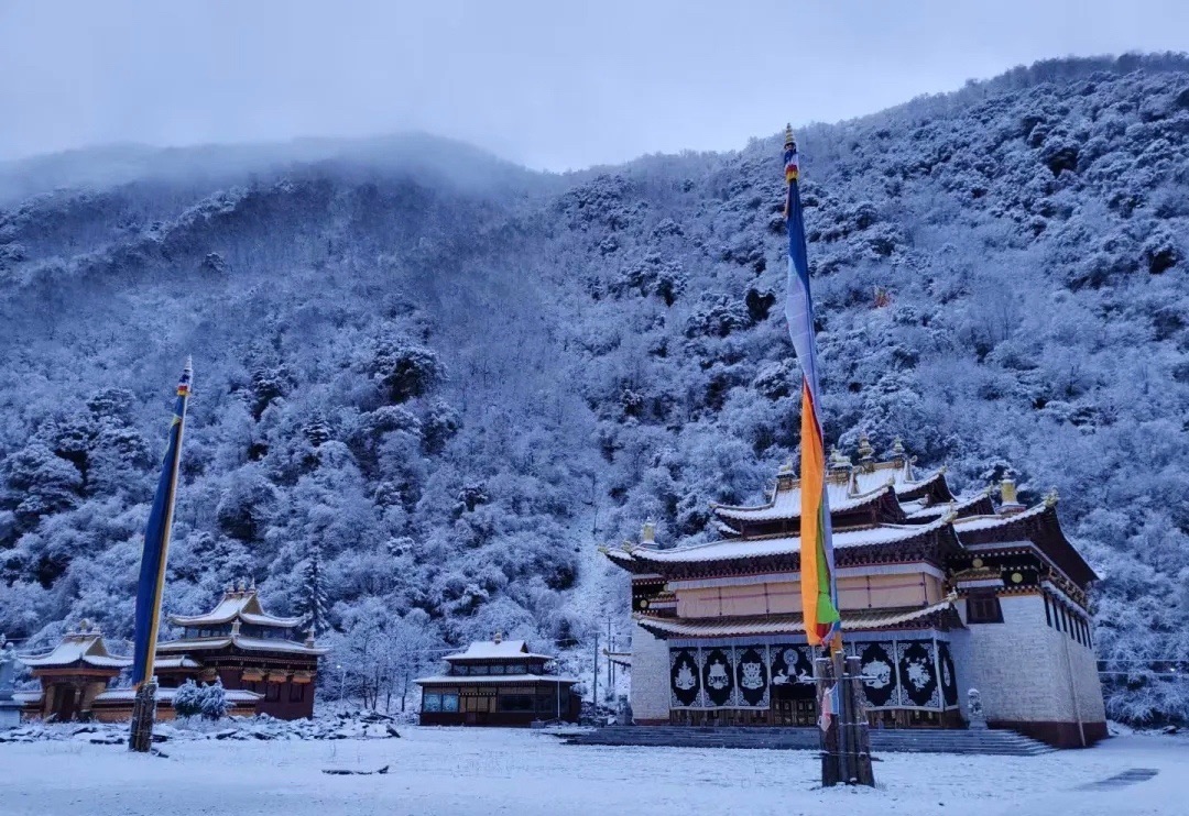 扎寺实景照片