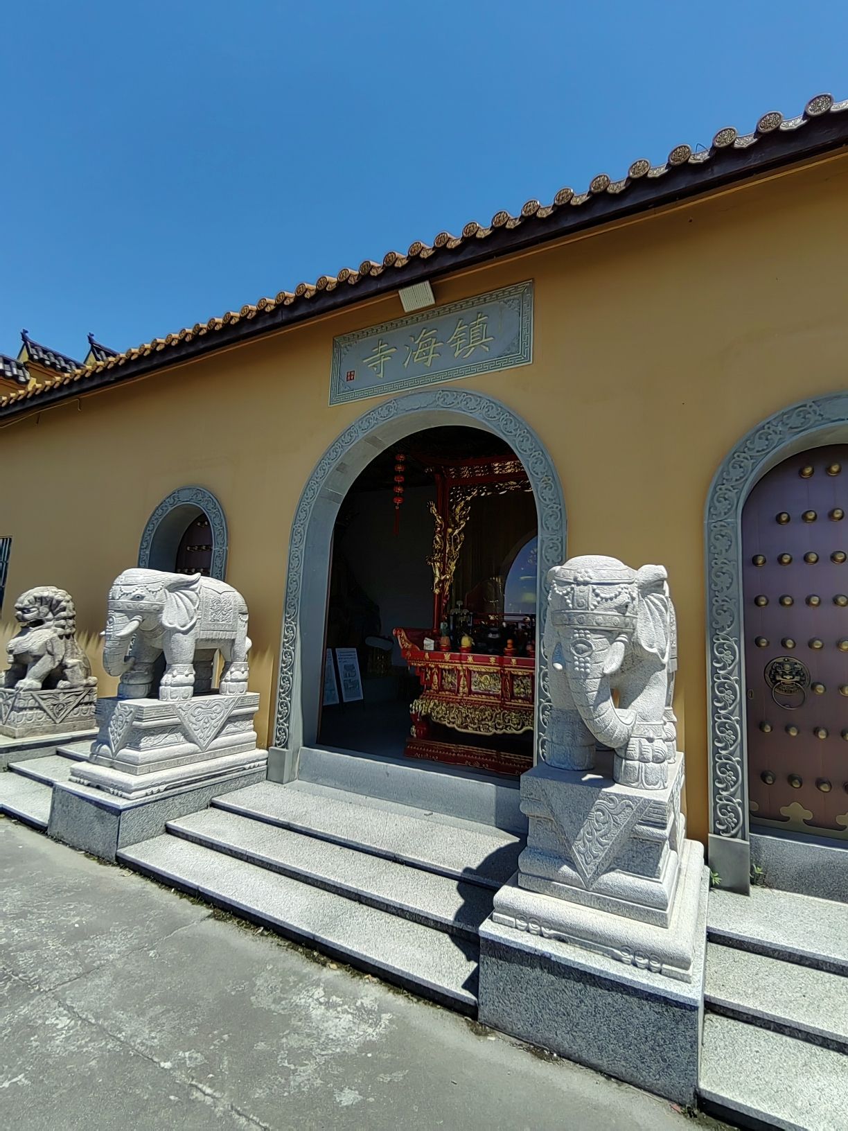 镇海寺实景照片