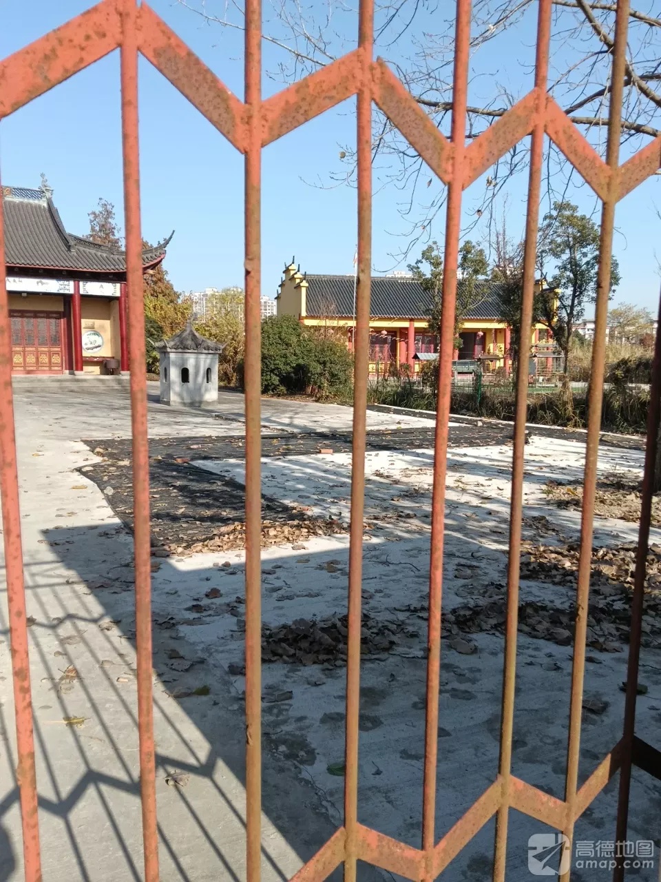 南墩柏树庙实景照片