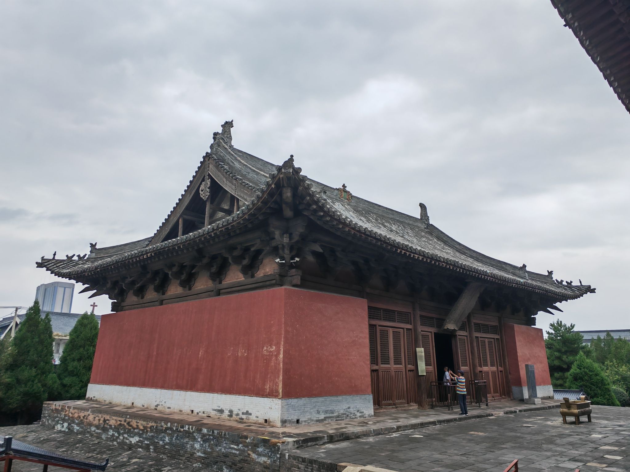 山阴崇福寺实景照片