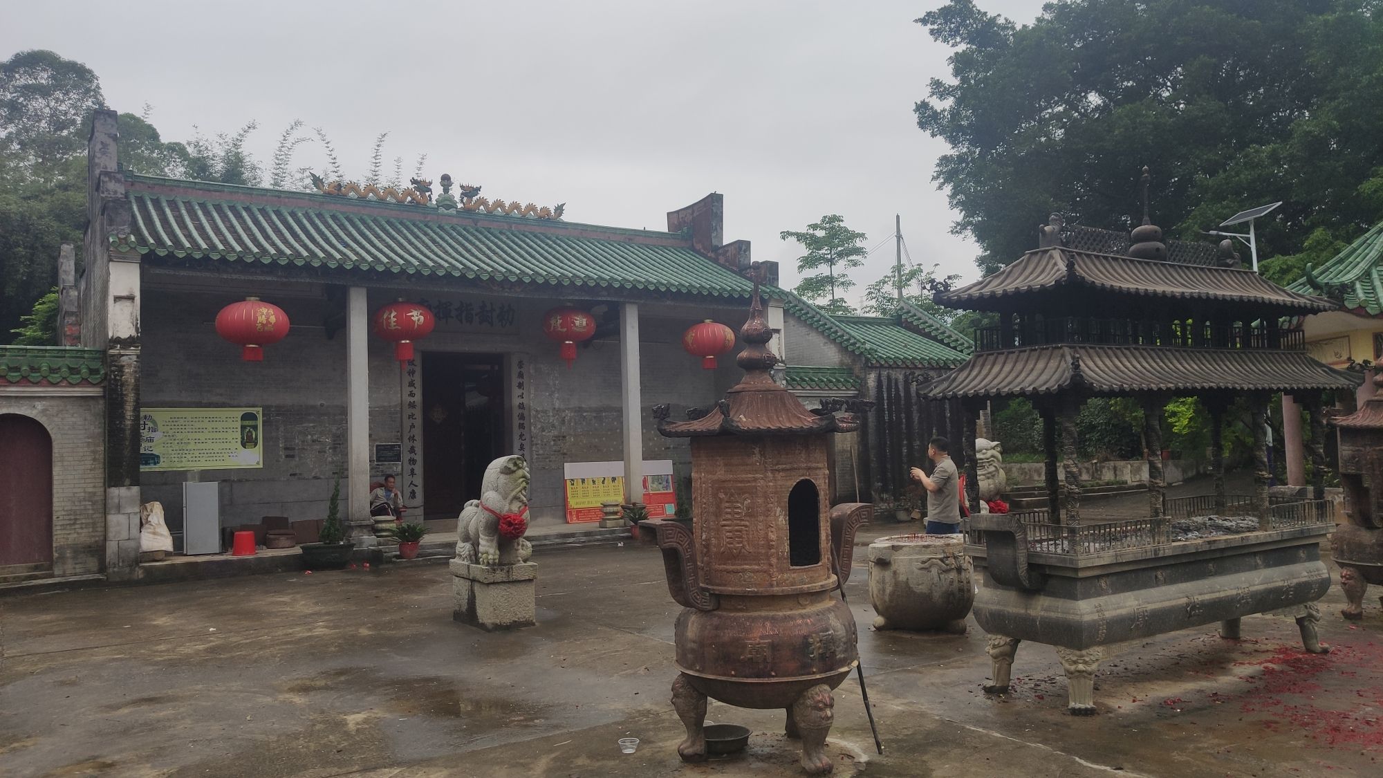 勅封指挥庙实景照片