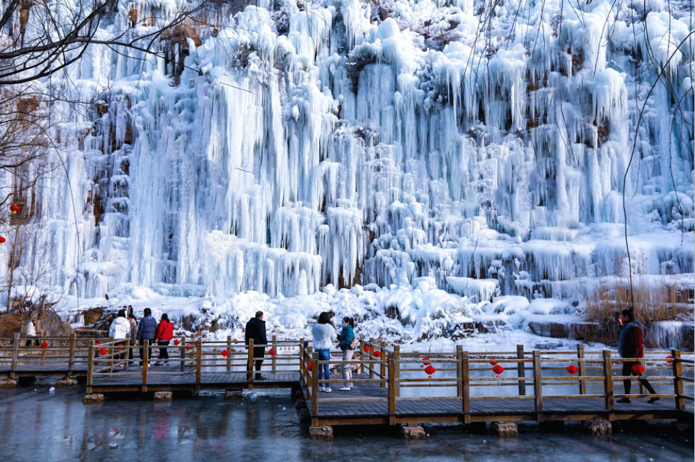 淄博潭溪山旅游区景点图片