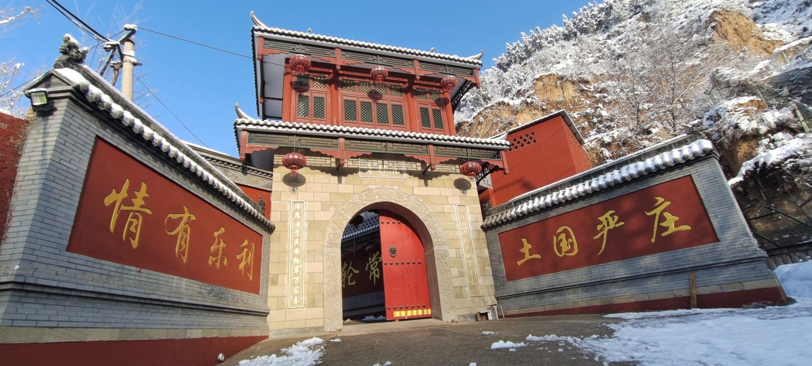 东林寺实景照片