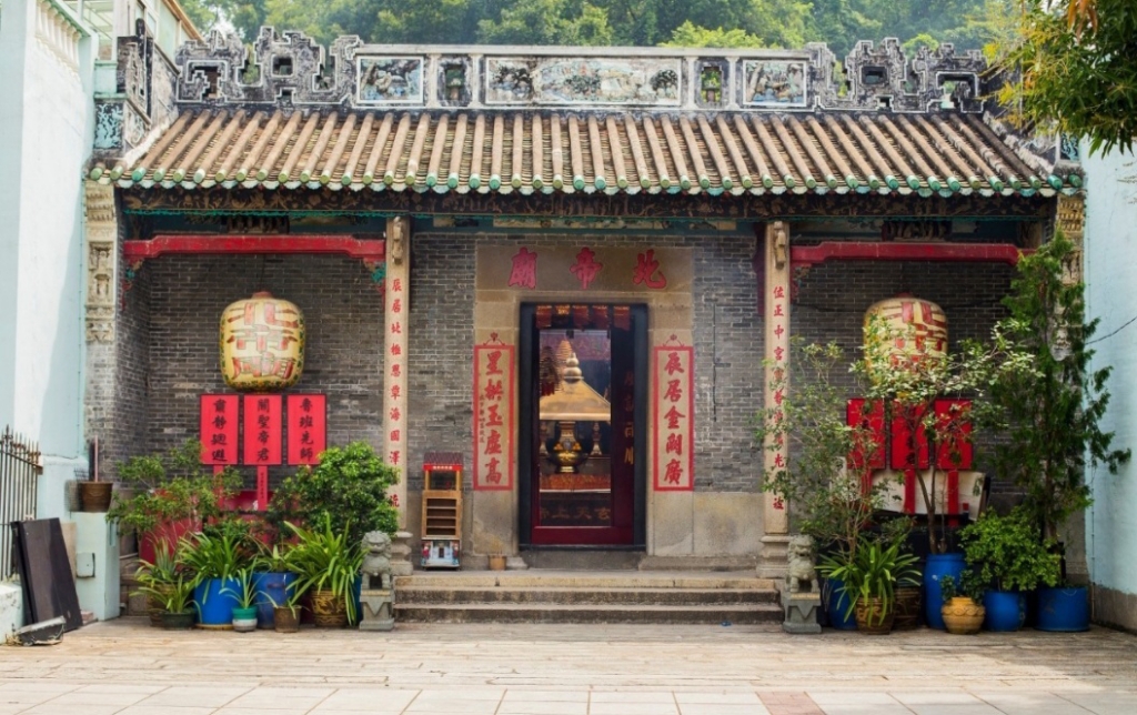 北帝多仔庙实景照片