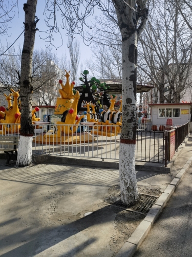 人民公园袋鼠跳