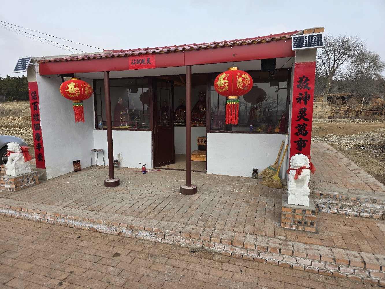 大东梁龙王财神庙实景照片