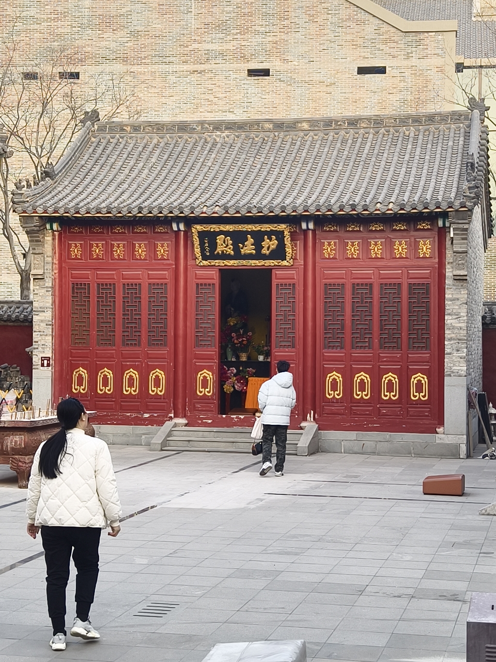 护法殿实景照片