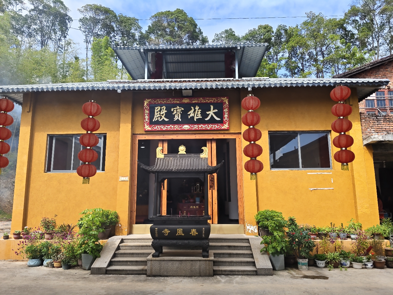 黄田镇春风寺实景照片