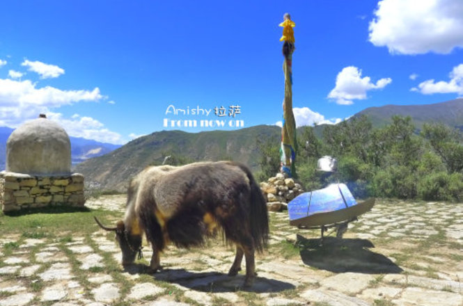 扎西曲林寺实景照片