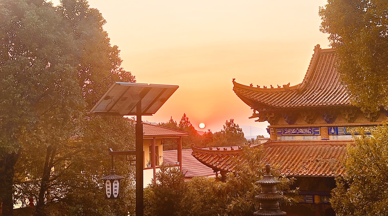 麻山古寺实景照片