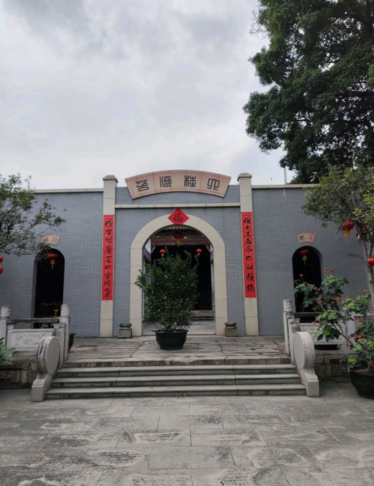 翁氏宗祠实景照片