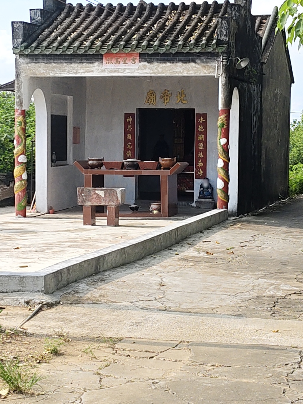 勒北村北帝庙实景照片