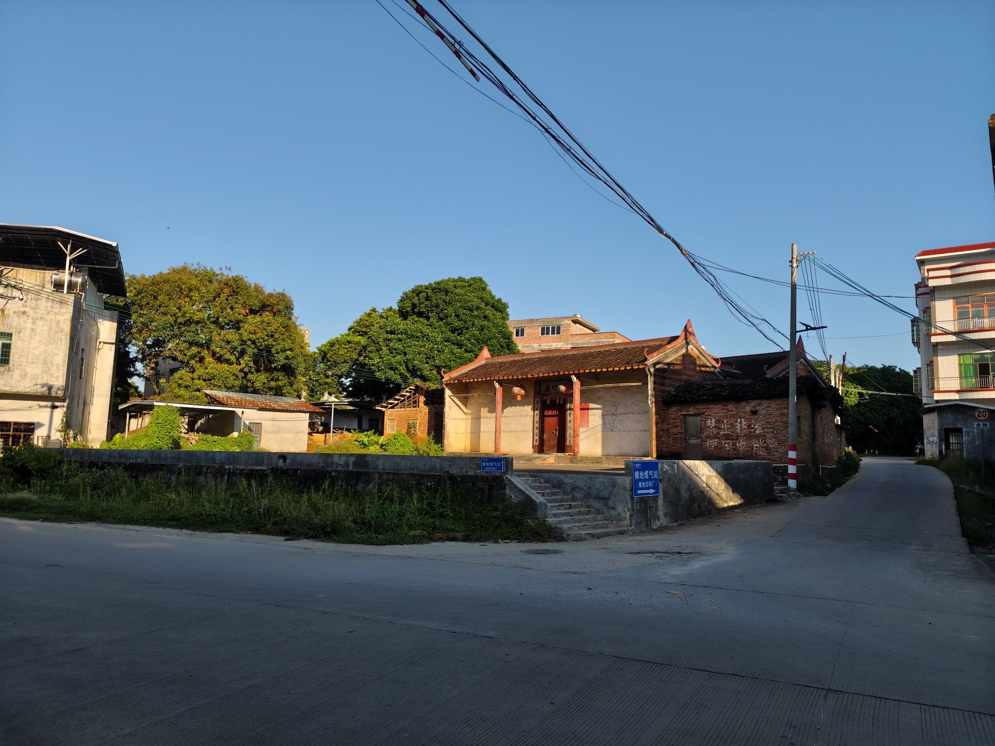 西村庙实景照片