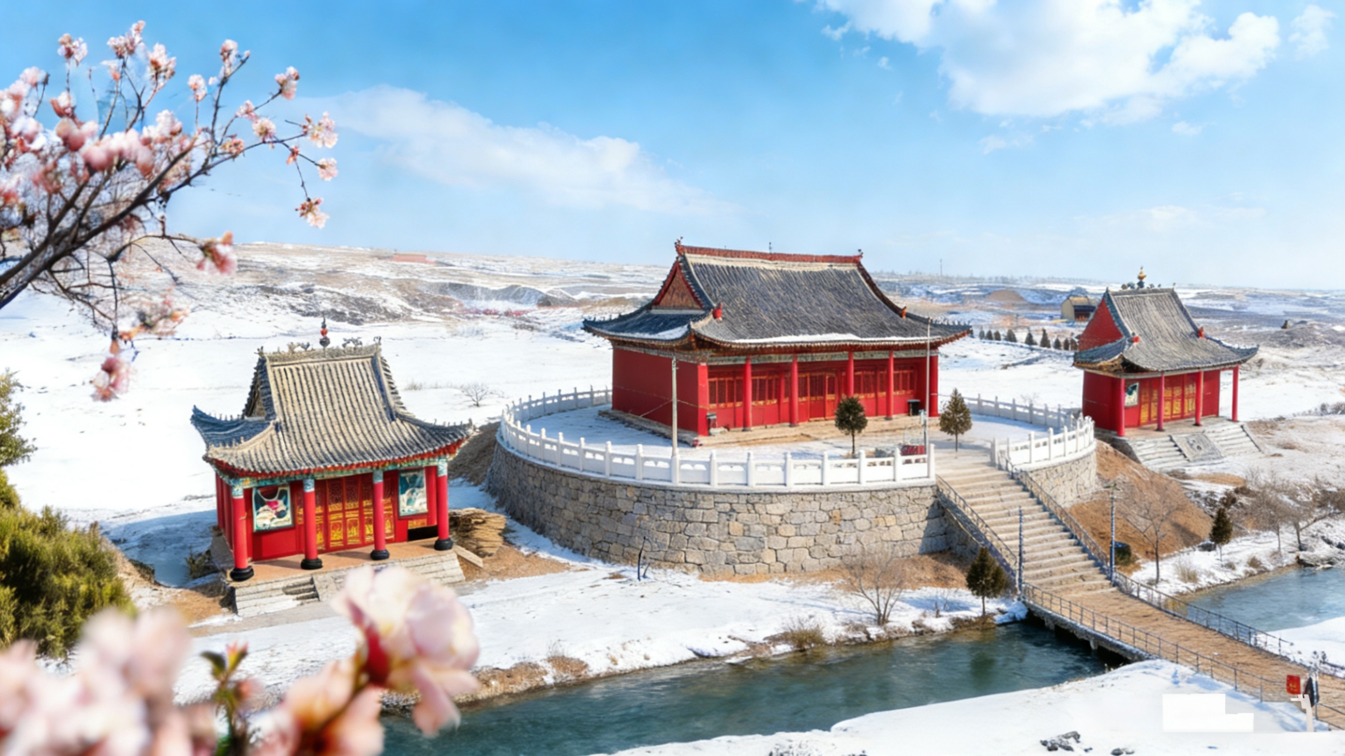 二龙山道观实景照片