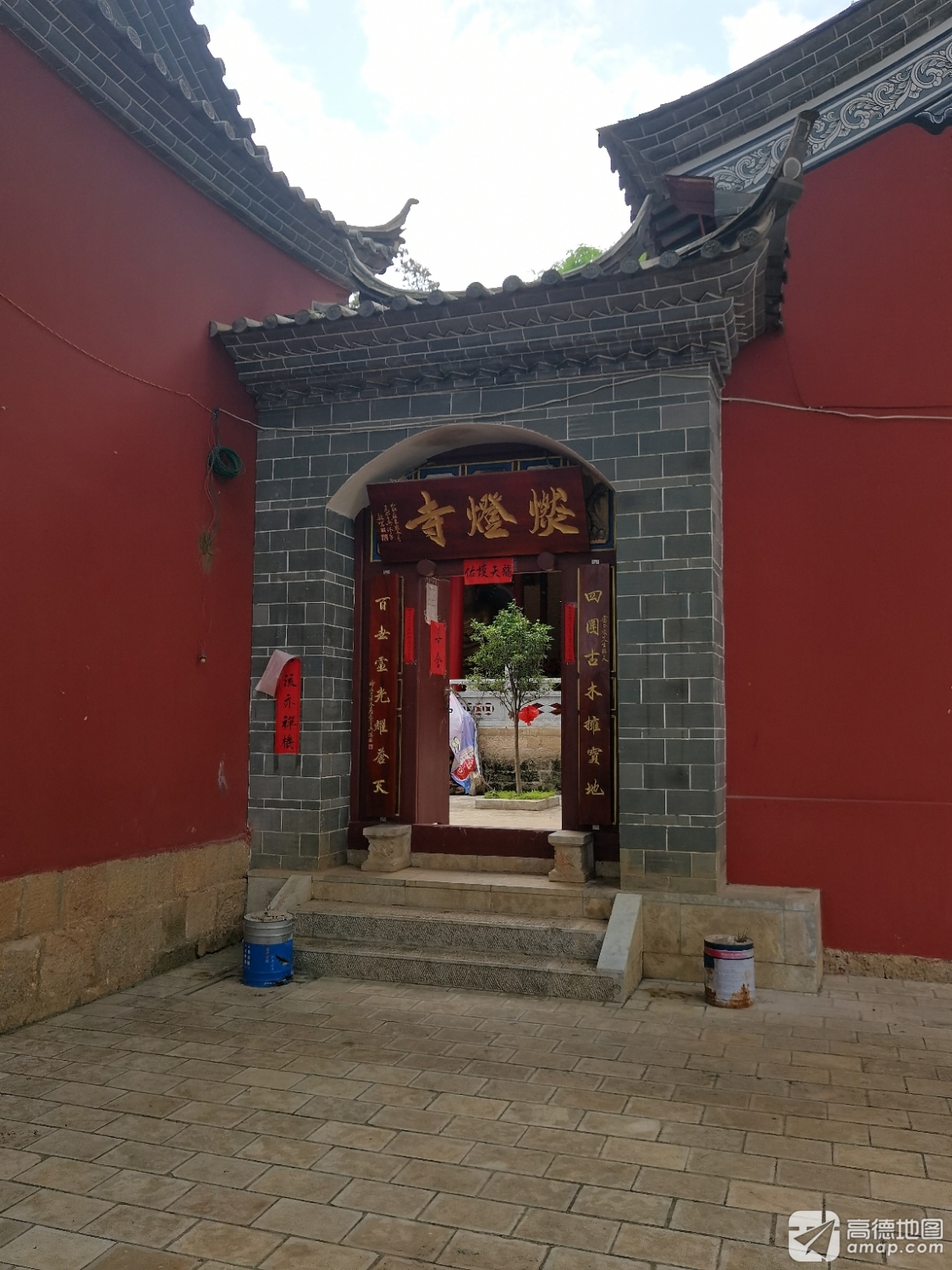 路居燃灯寺实景照片