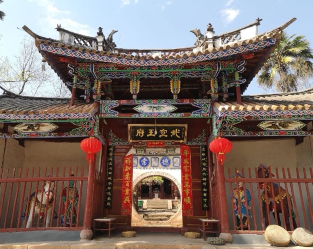 东山土主庙实景照片