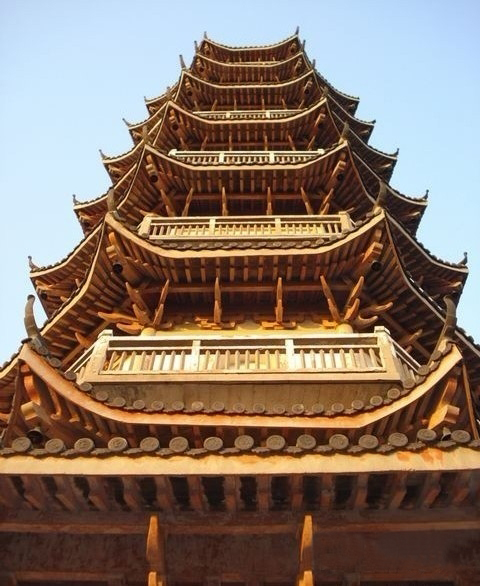 鼓山寺实景照片