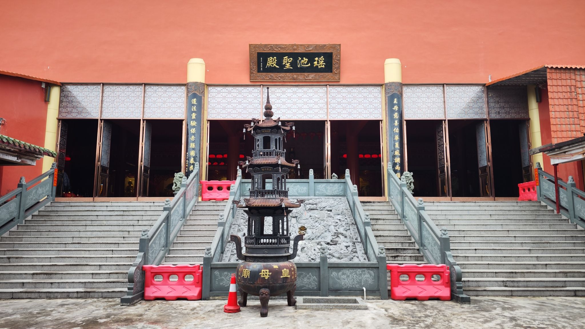 隔沥古庙实景照片