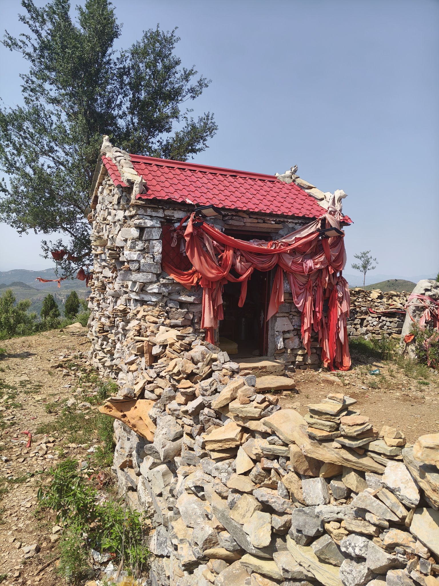 平邑观音山观音庙实景照片