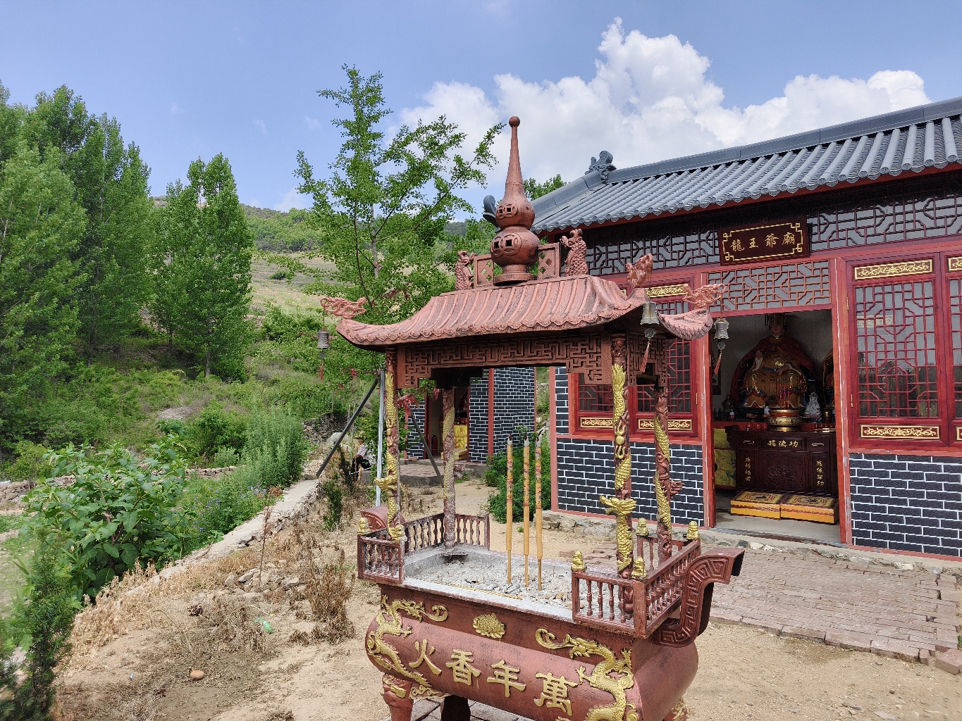 诸城市龙王爷庙实景照片