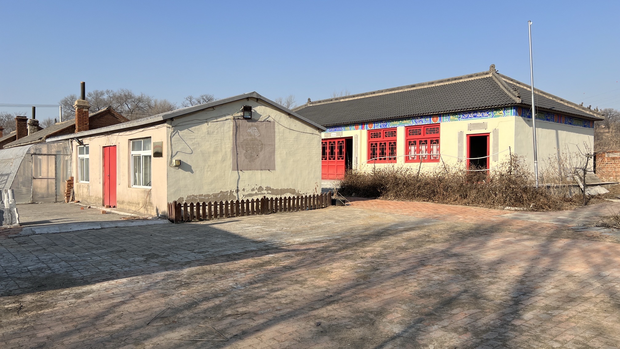 大沟乡团山寺实景照片