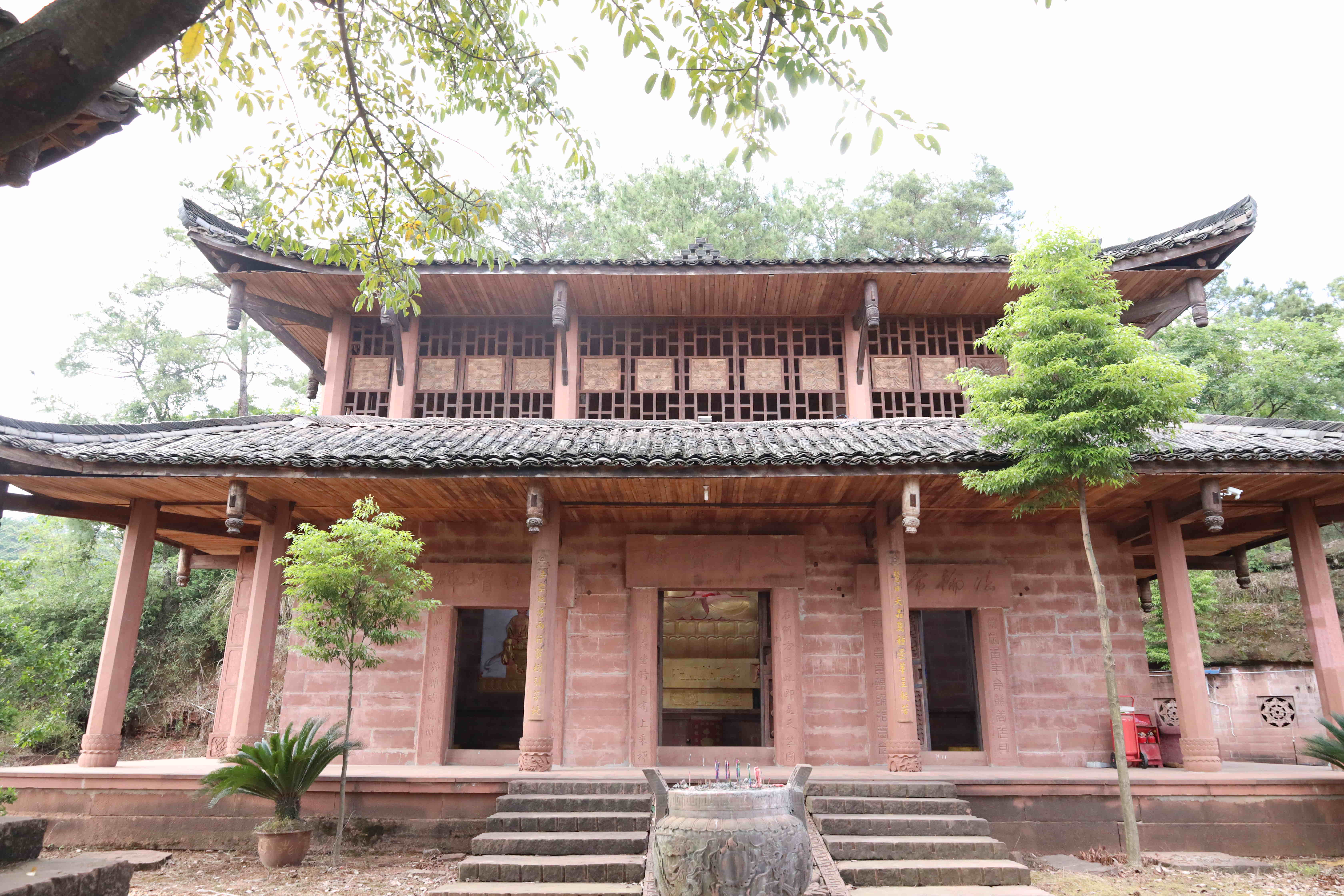 丹棱县千佛寺实景照片