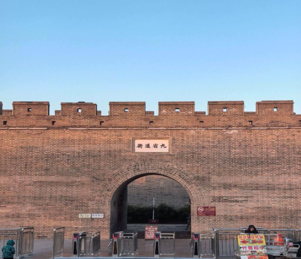 正定南城门景点图片