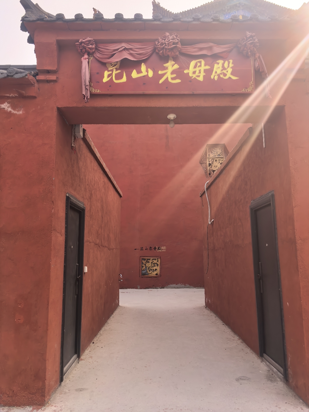 昆山老母殿实景照片