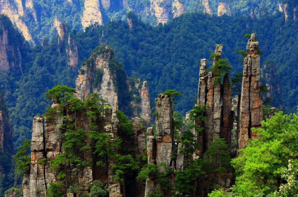 天子山风景区景点图片