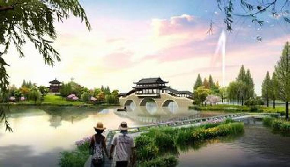 九华湖中华德文化公园景点图片