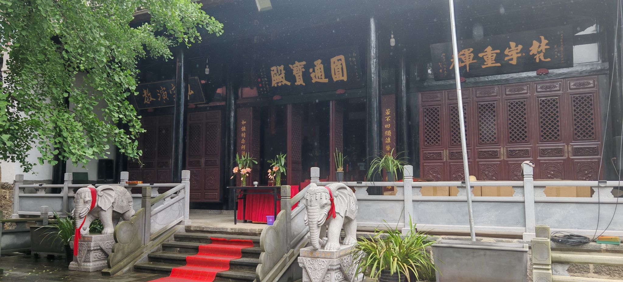灵隐寺实景照片