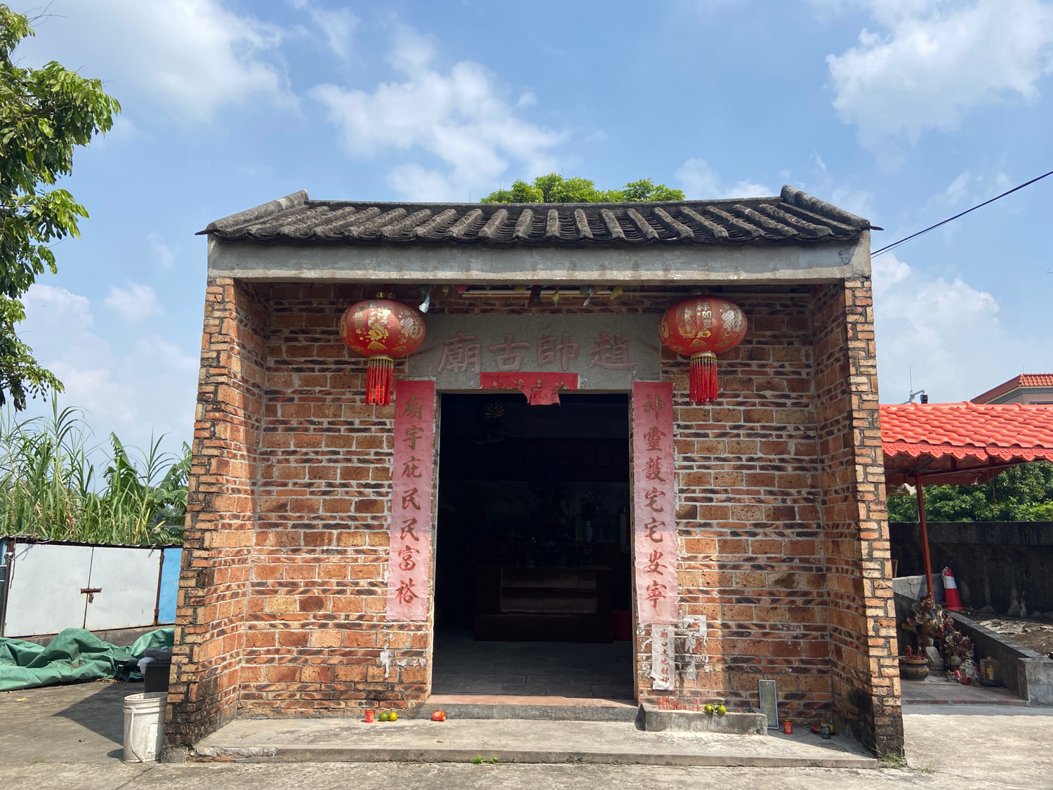 赵帅古庙实景照片