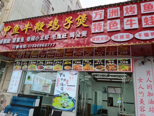 甲鱼牛鞭鸡子煲万州烤鱼