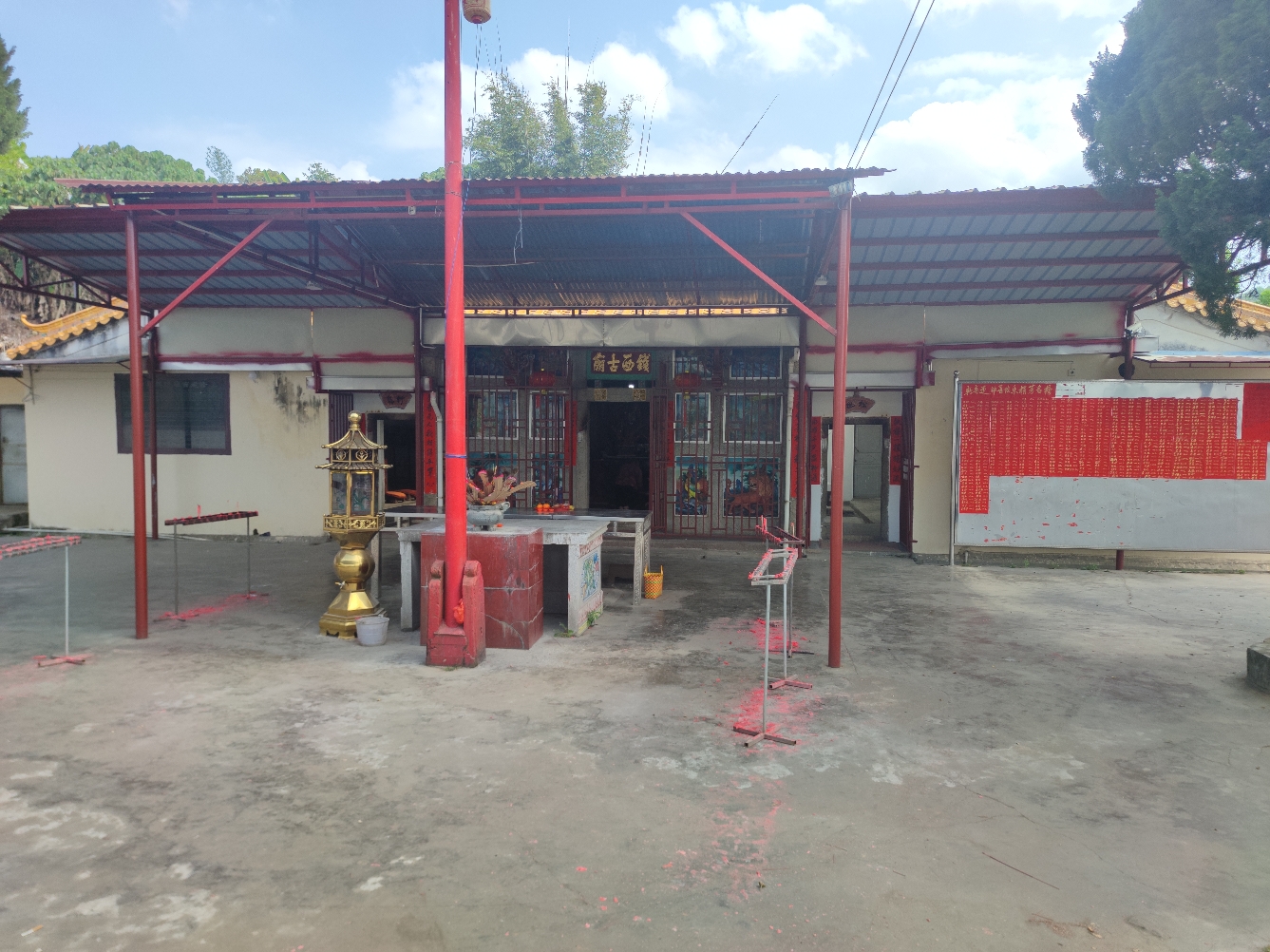钱西古庙佛祖宫实景照片