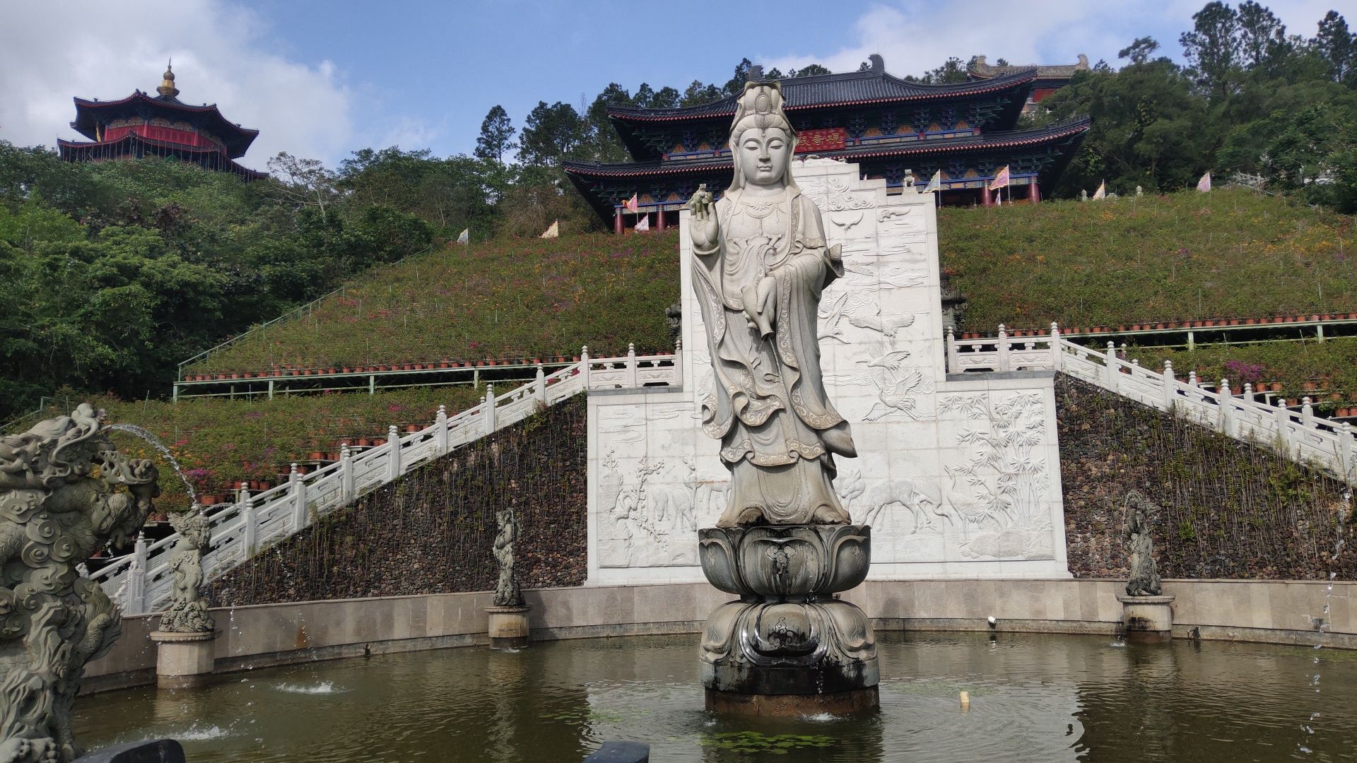 海南文笔峰道家文华苑-观音殿实景照片