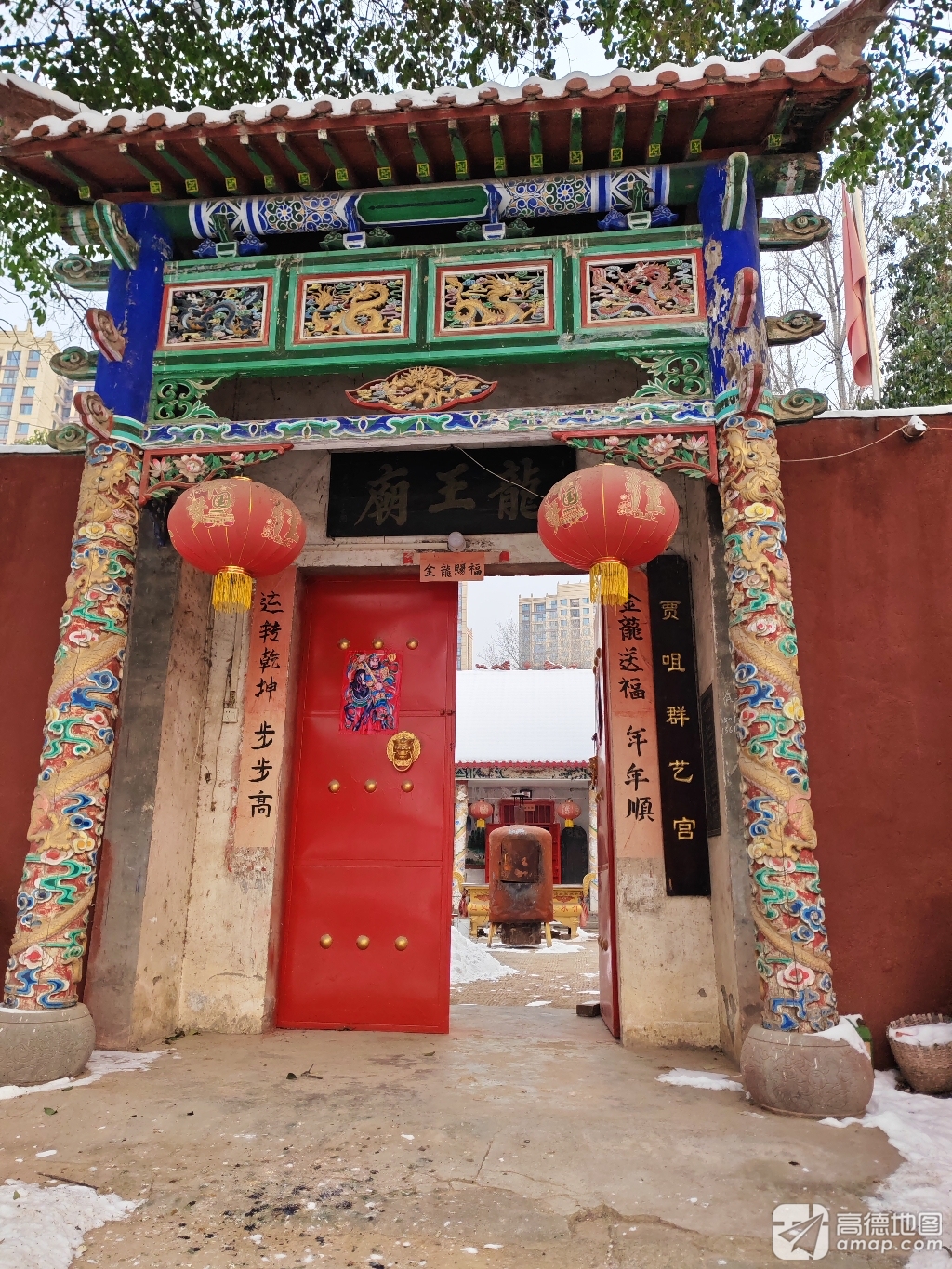 贾咀千年龙王庙实景照片