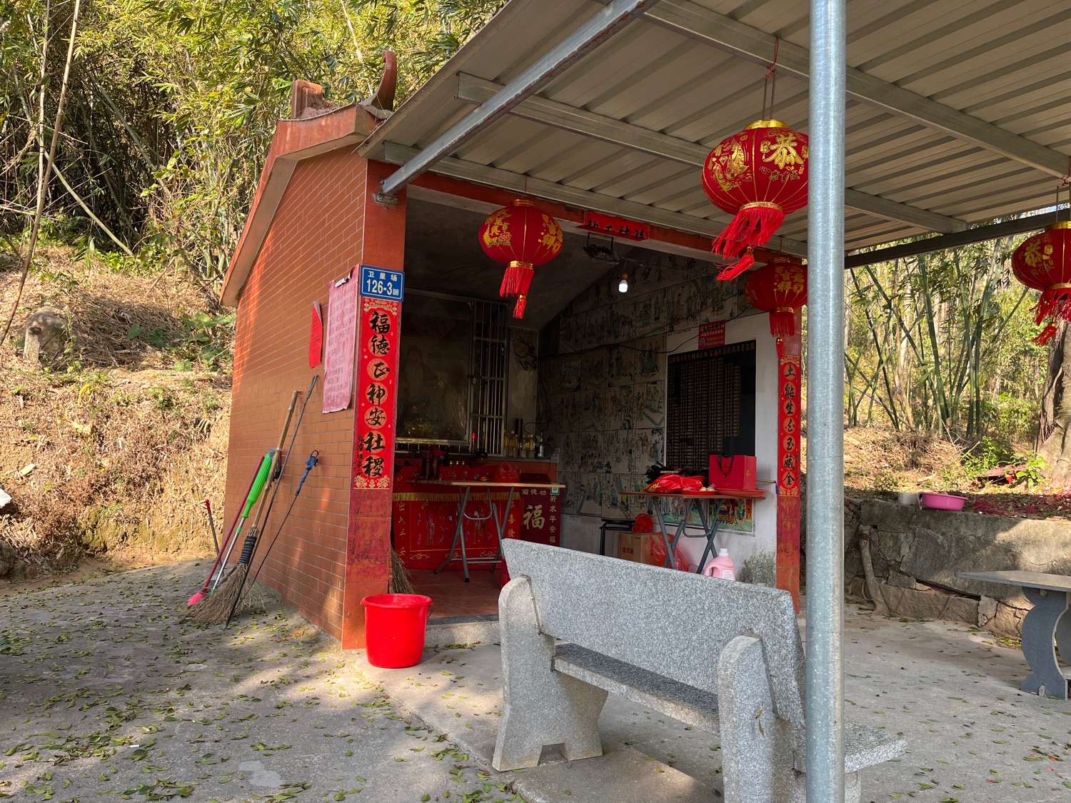 文周岭土地公庙实景照片