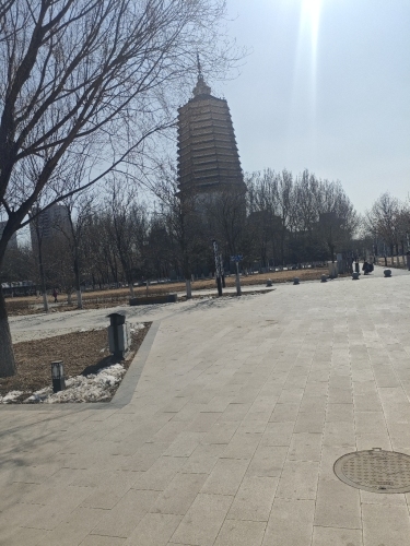 白塔公园-功名廊