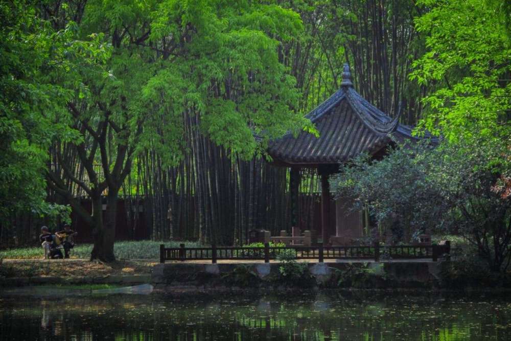 望江楼公园景点图片