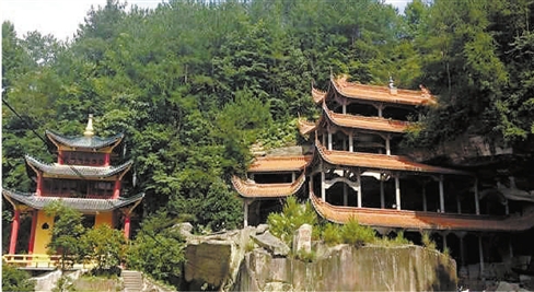 天台山慈恩寺(不对外开放)实景照片