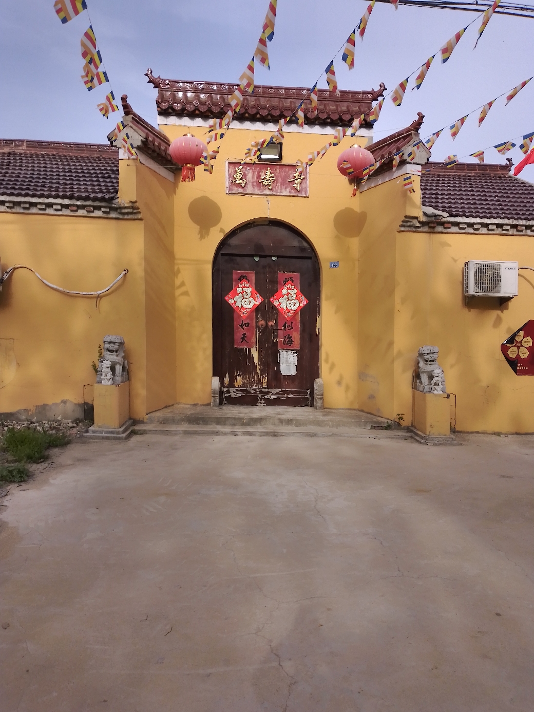 宝应县万寿寺实景照片