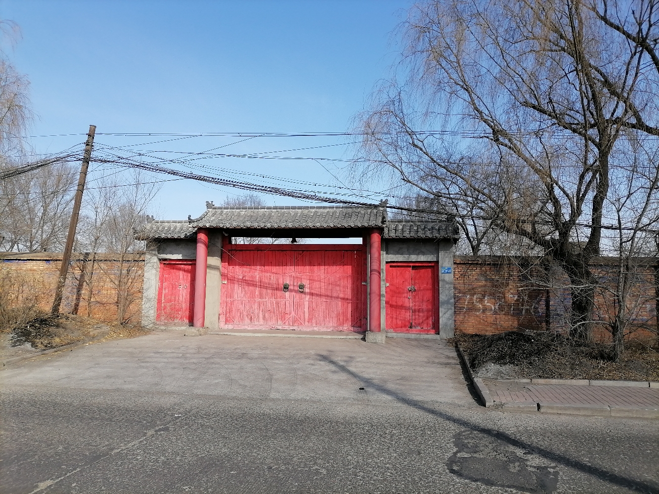 安达市关帝庙实景照片