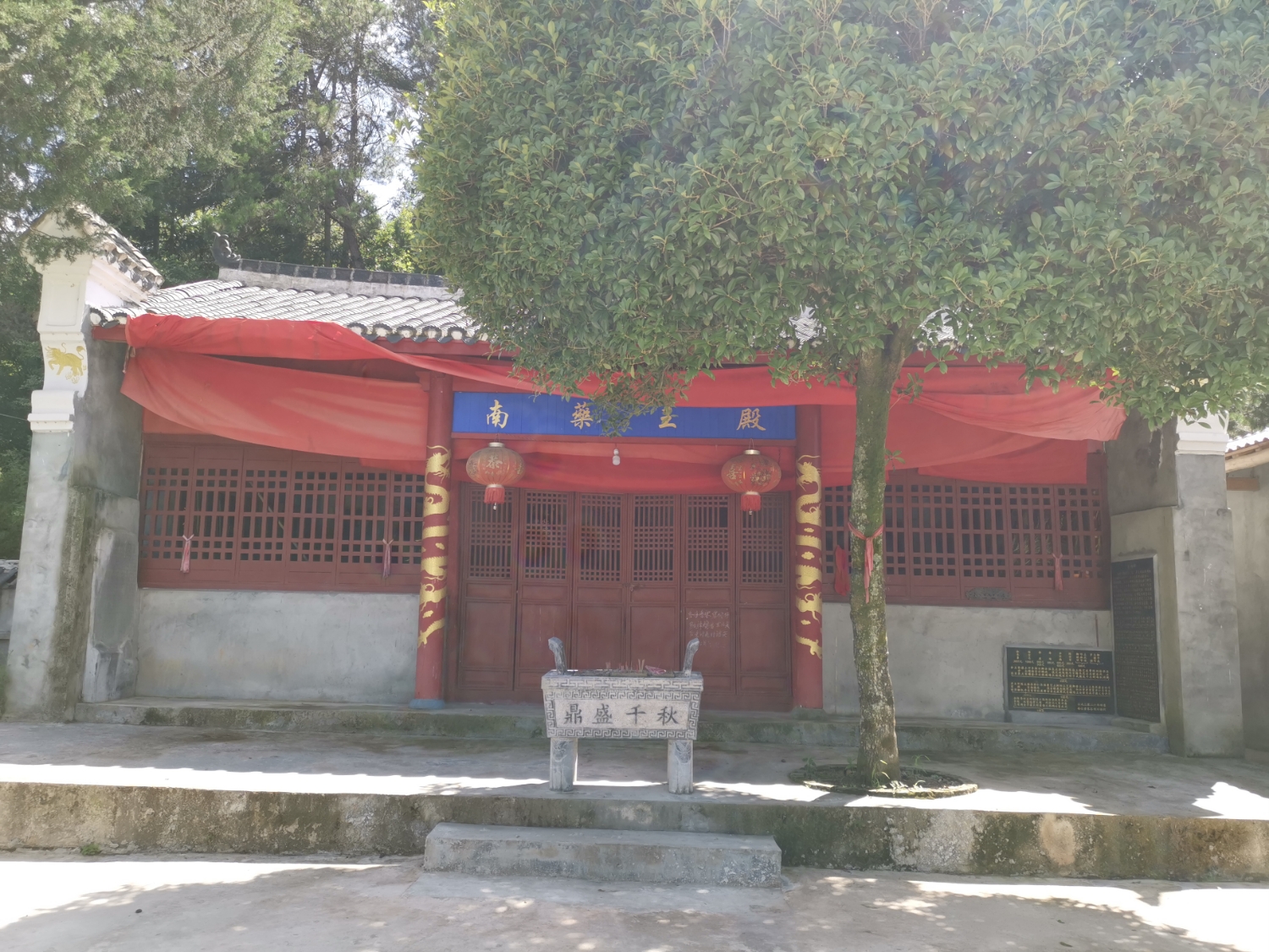 南药王殿实景照片